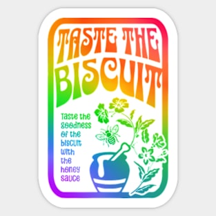 Taste The Biscuit Sticker